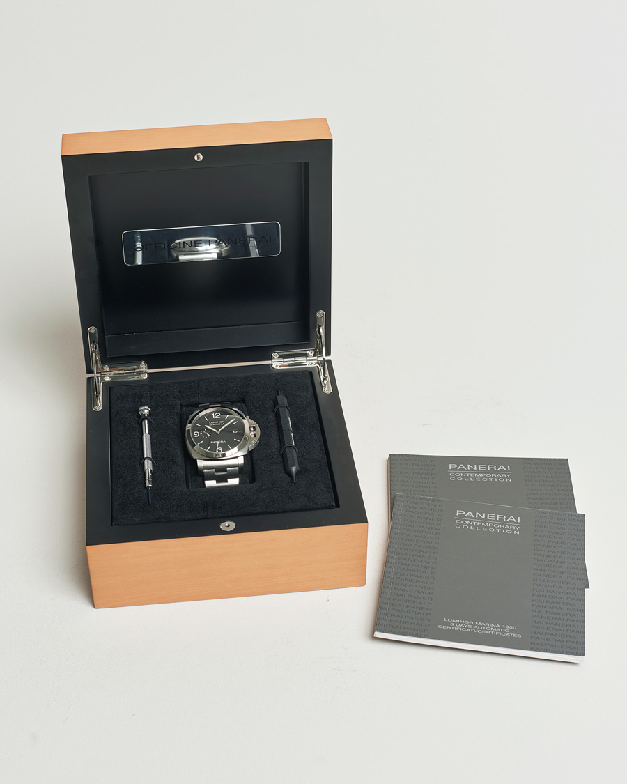 Herren | Pre-Owned & Vintage Watches | Panerai Pre-Owned | Luminor Marina 1950 3 Days Silver