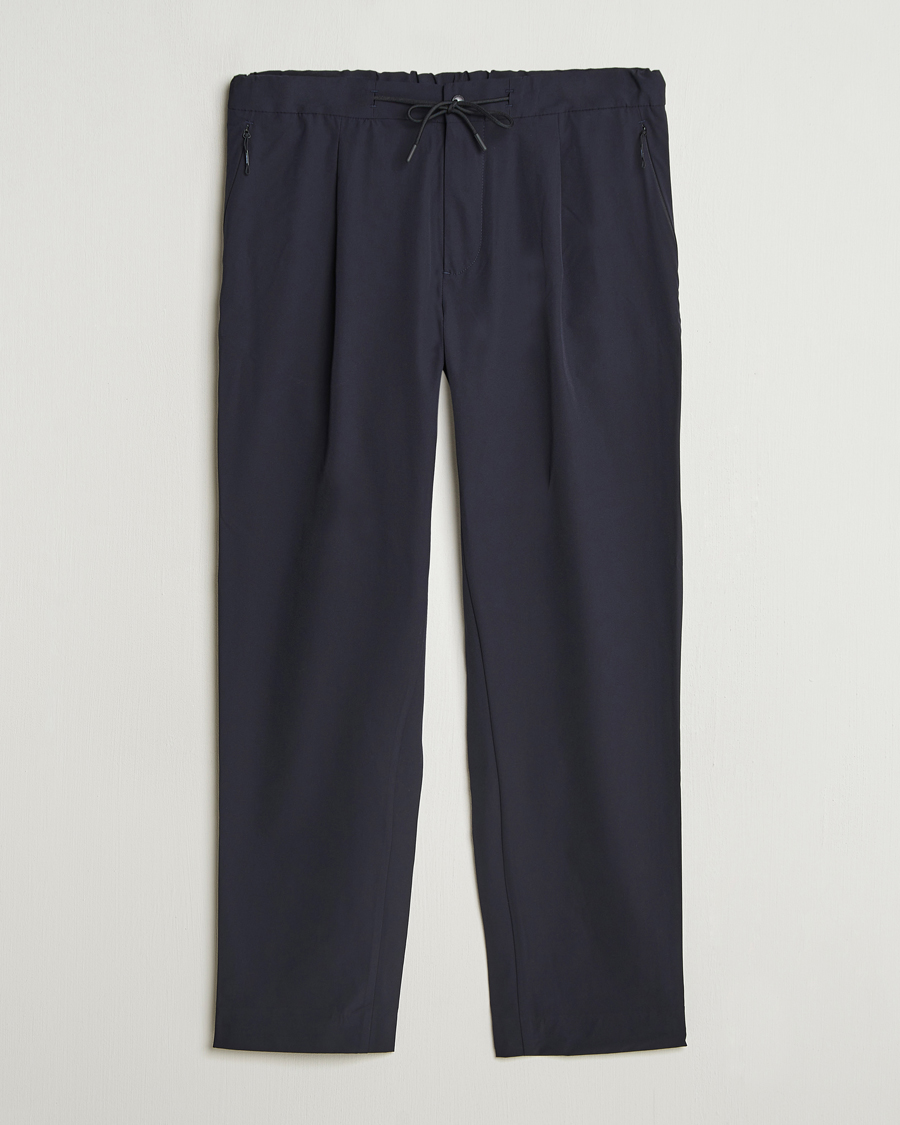 Herren | Hosen | J.Lindeberg | Jin DS Pleated Pants Navy