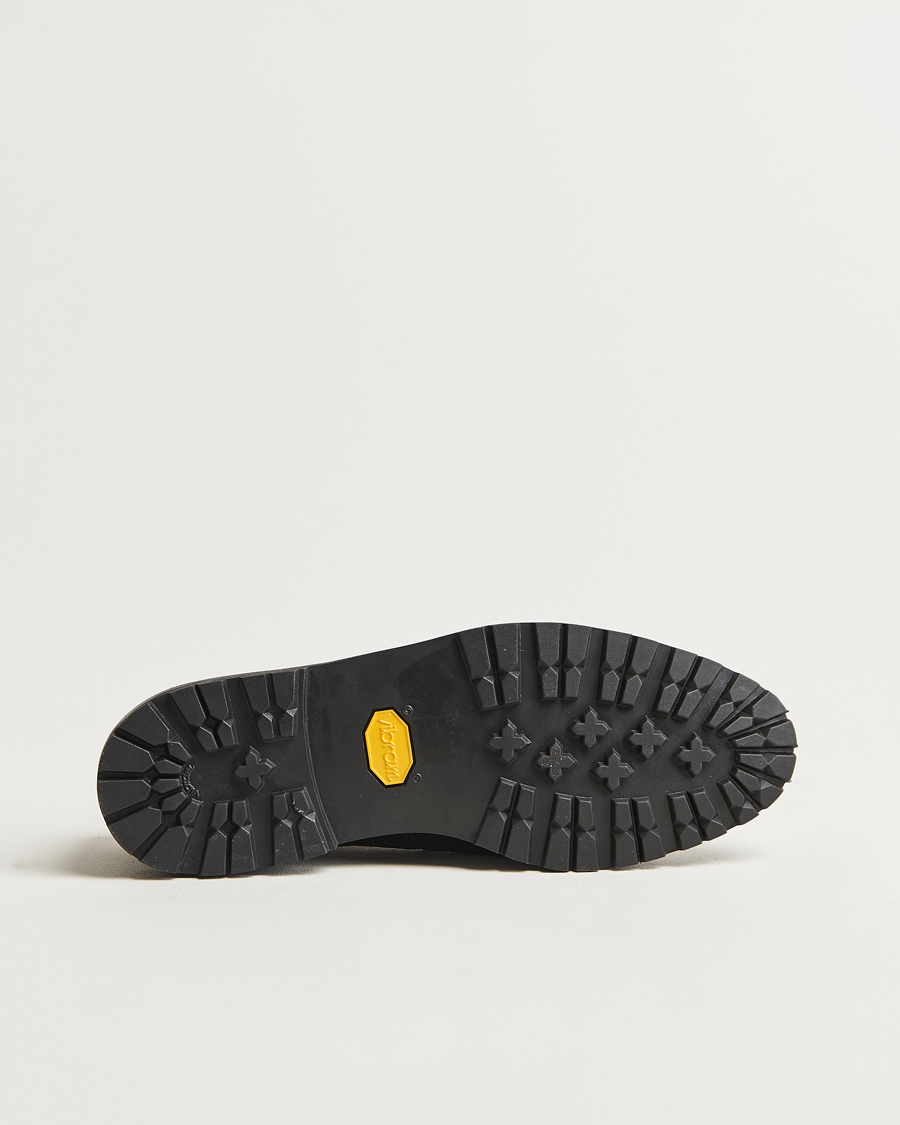 Herren | Crockett & Jones Pembroke Milled Grain Vibram Black | Crockett & Jones | Pembroke Milled Grain Vibram Black