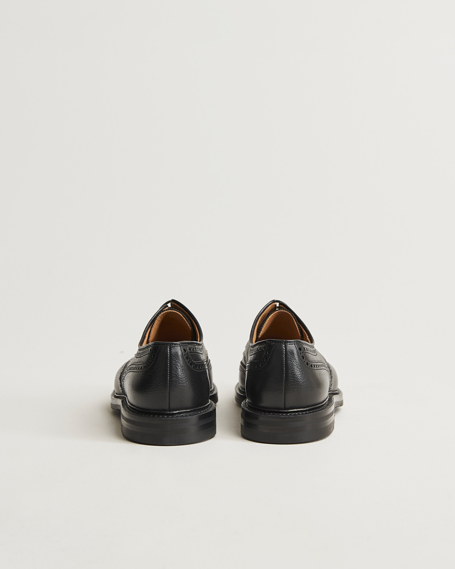 Herren | Brogue | Crockett & Jones x Tärnsjö Garveri | Crockett & Jones Pembroke Milled Grain Dainite Black