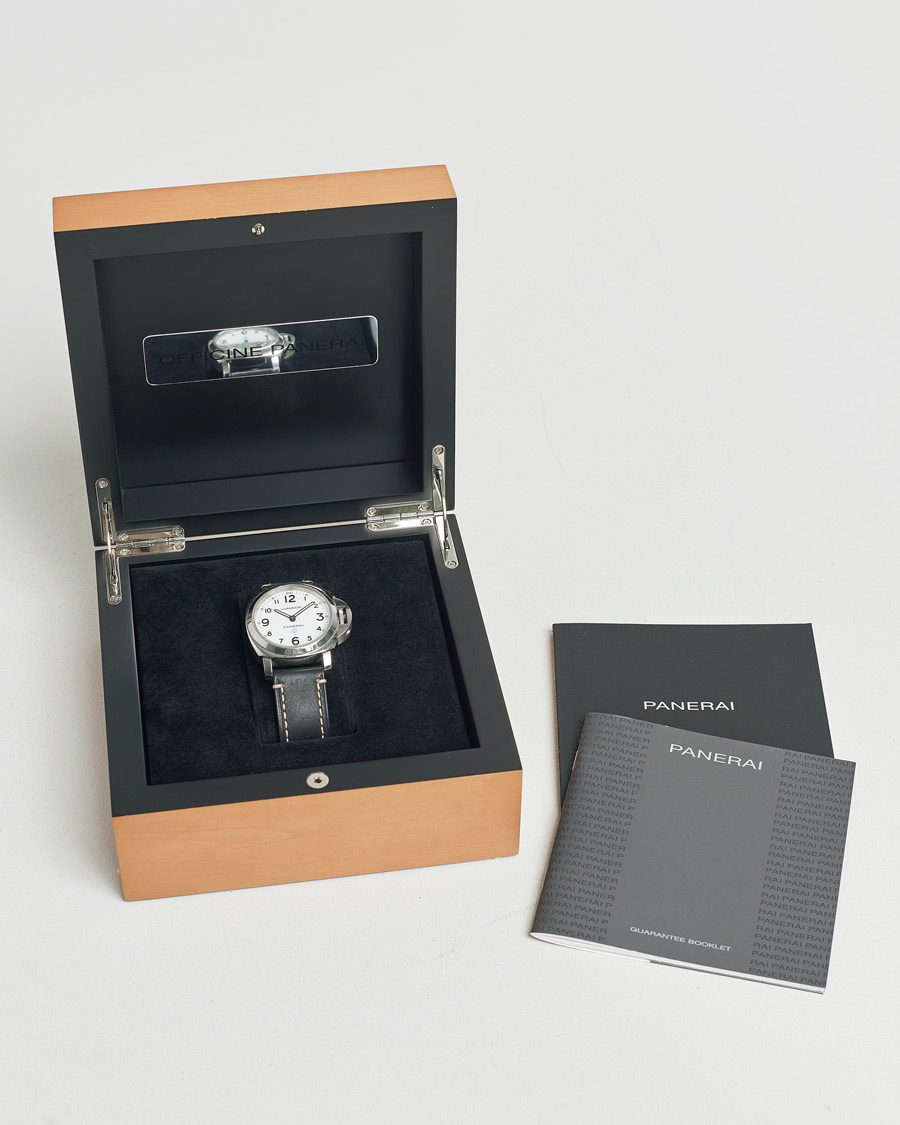 Herren | Pre-Owned & Vintage Watches | Panerai Pre-Owned | Luminor Base Logo Silver