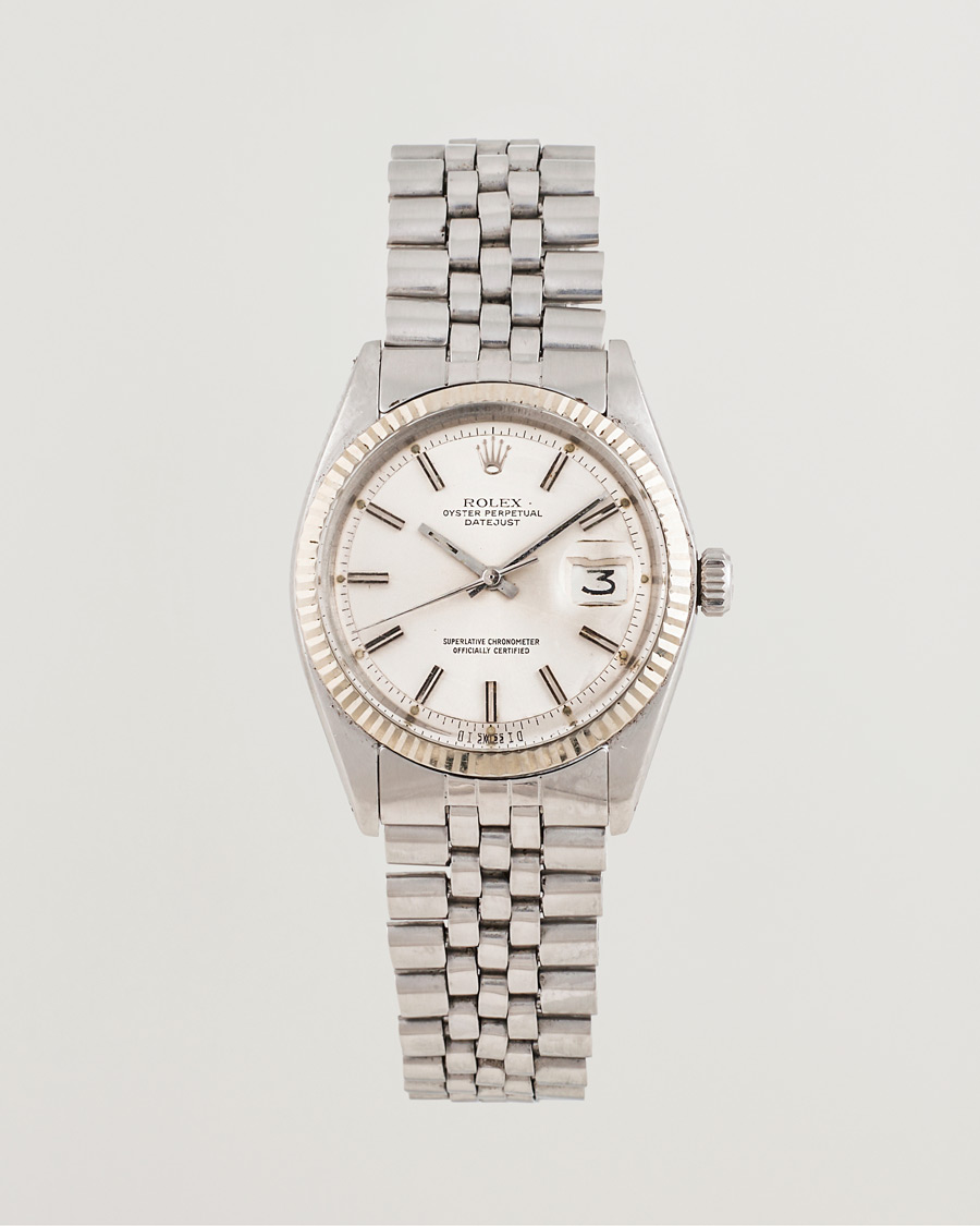 Herren | Rolex Pre-Owned Datejust 1601 Silver | Rolex Pre-Owned | Datejust 1601 Silver