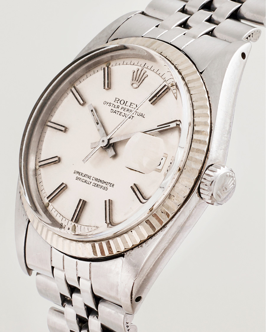 Herren | Rolex Pre-Owned Datejust 1601 Silver | Rolex Pre-Owned | Datejust 1601 Silver