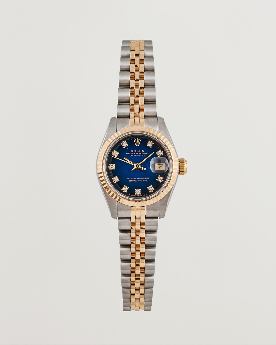 Herren | Rolex Pre-Owned Datejust 69173 Vignette Silver | Rolex Pre-Owned | Datejust 69173 Vignette Silver