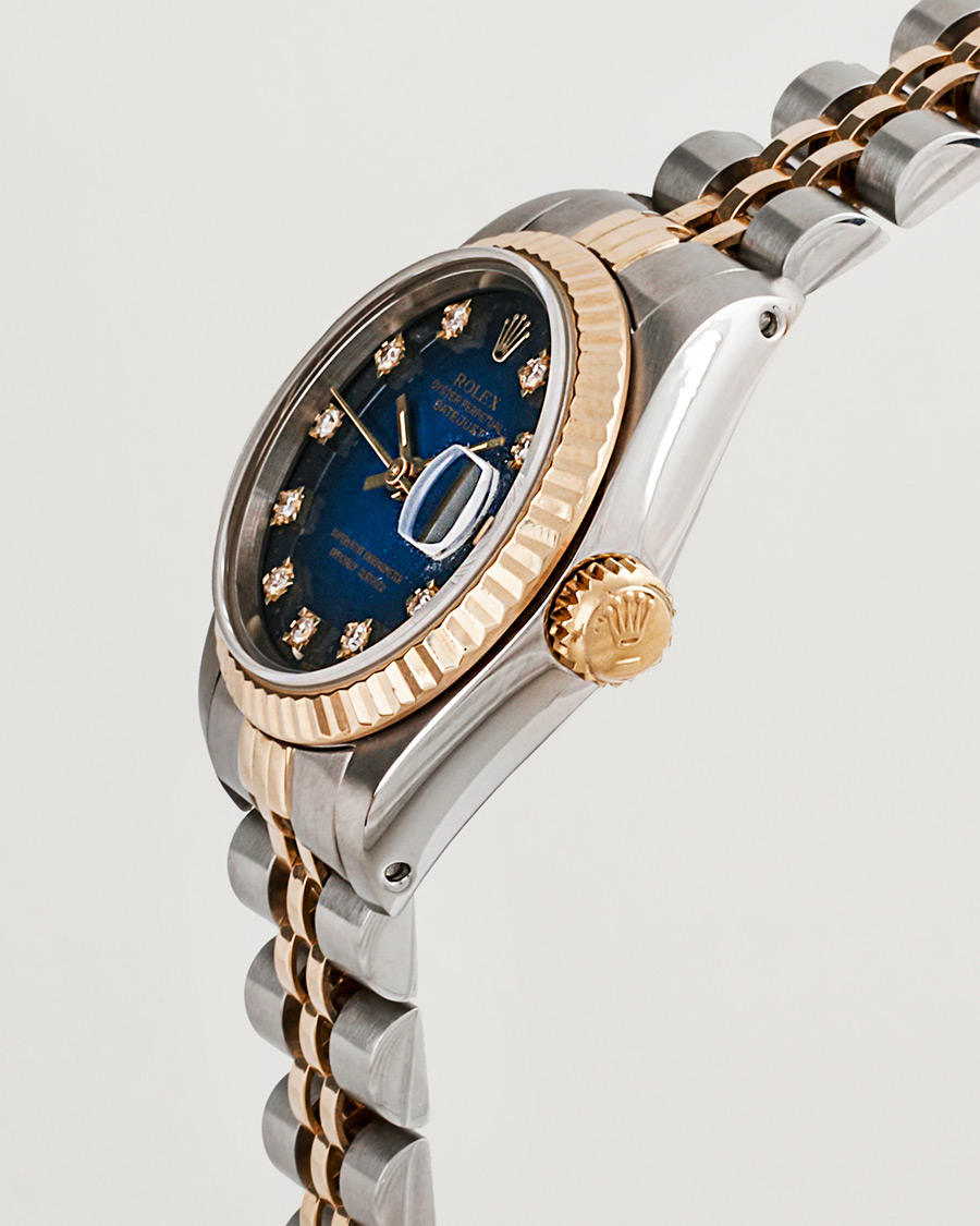 Herren | Rolex Pre-Owned Datejust 69173 Vignette Silver | Rolex Pre-Owned | Datejust 69173 Vignette Silver