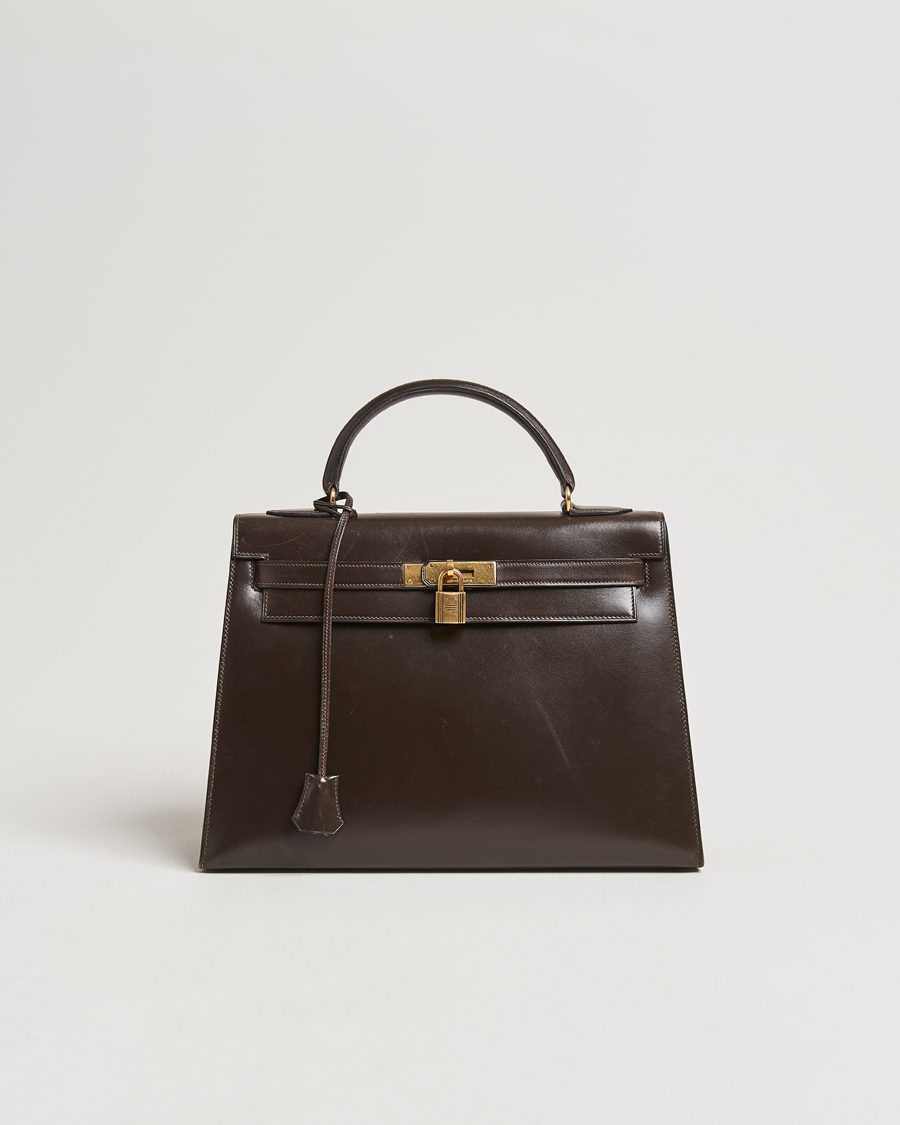 Herren | Hermès Pre-Owned Kelly 32 Handbag Brown | Hermès Pre-Owned | Kelly 32 Handbag Brown