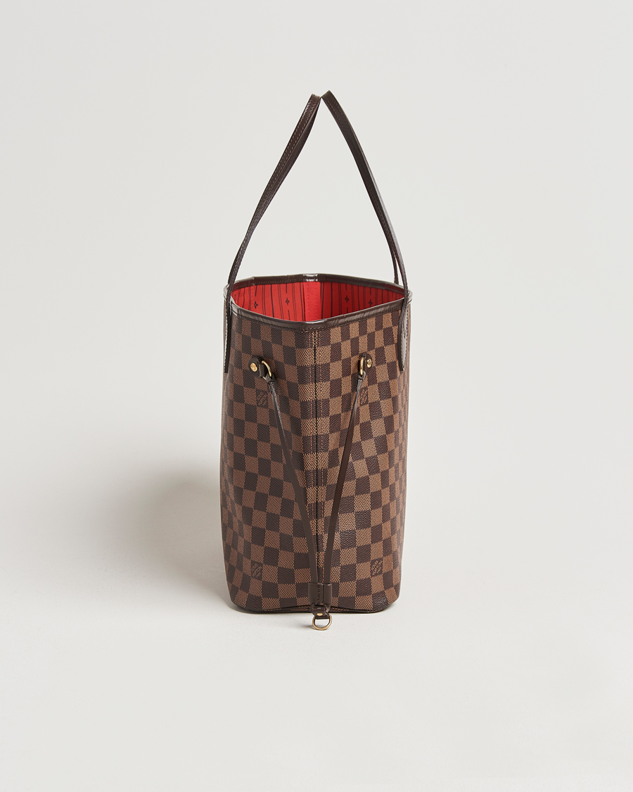 Louis Vuitton Pre Owned Neverfull MM Totebag Damier Ebene