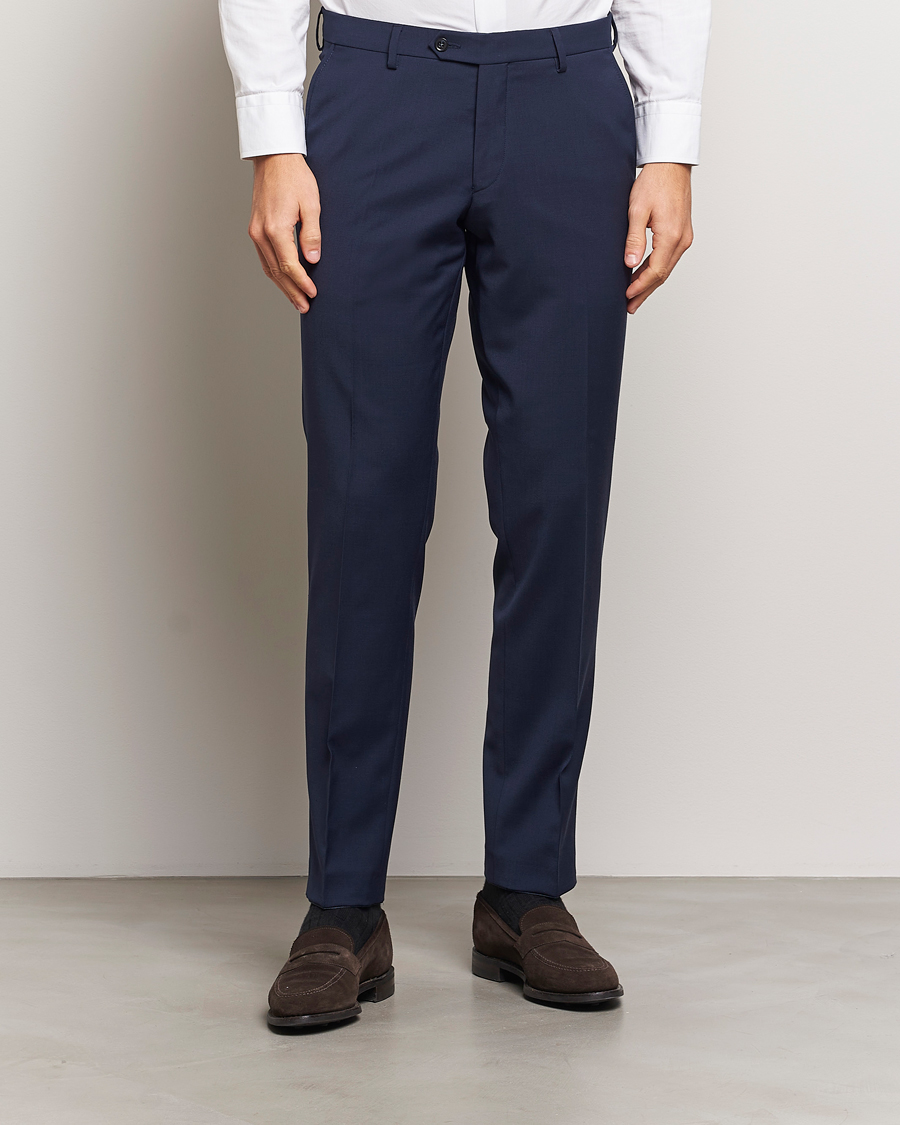Herren | Hosen | Oscar Jacobson | Diego Trousers Dew Blue