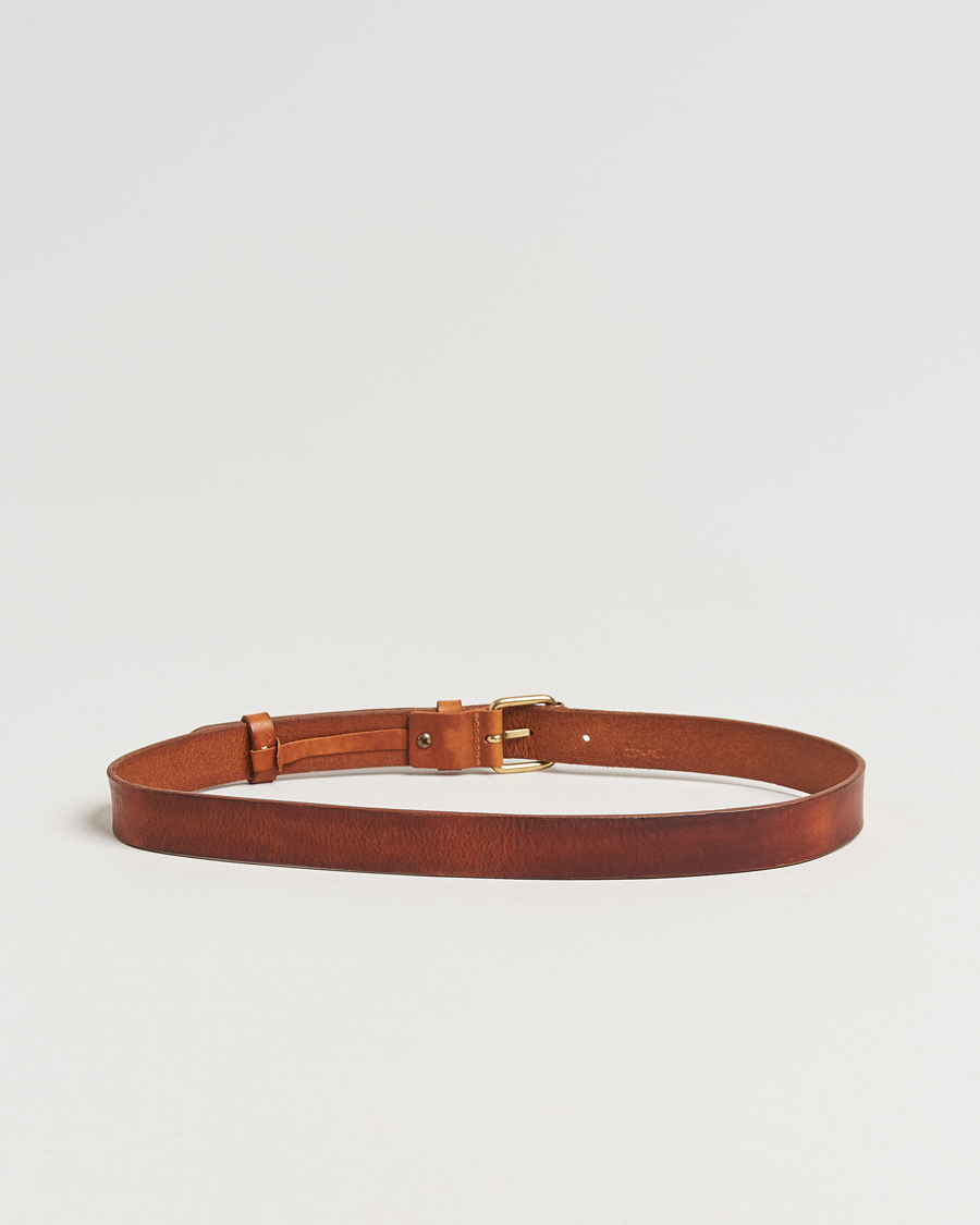 Herren | Gürtel | Nudie Jeans | Dwayne Leather Belt Toffee Brown