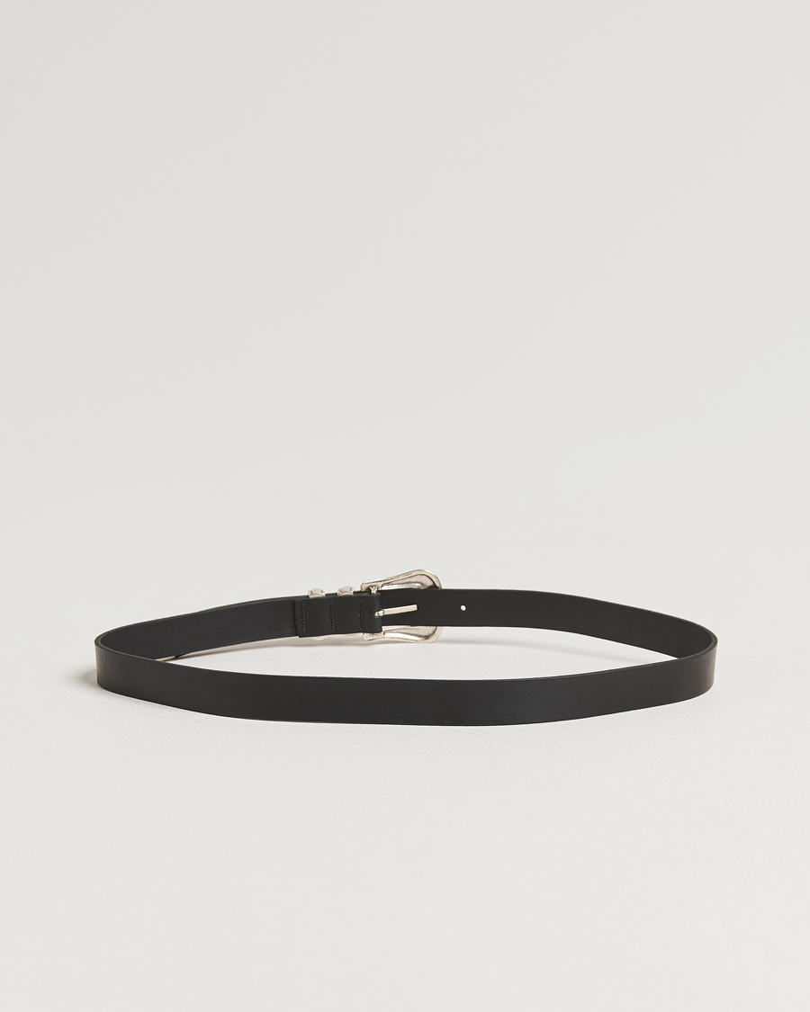 Herren | Gürtel | Nudie Jeans | Western Silver Belt Black