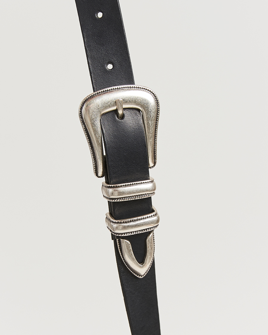 Herren | Gürtel | Nudie Jeans | Western Silver Belt Black