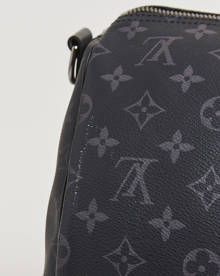 Louis Vuitton Pre Owned Keepall Bandouliere 55 Monogram Eclipse bei Care o