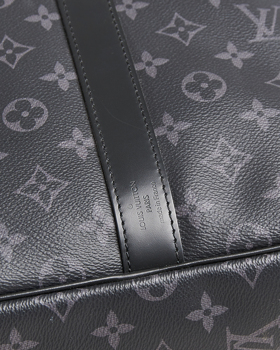 Herren | Louis Vuitton Pre-Owned Keepall Bandoulière 55 Monogram Eclipse | Louis Vuitton Pre-Owned | Keepall Bandoulière 55 Monogram Eclipse