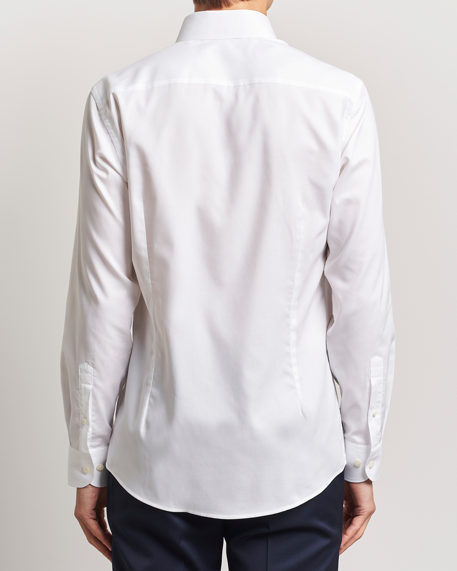 Herren | Hemden | Eton | Slim Fit Wrinkle Free Oxford Shirt White