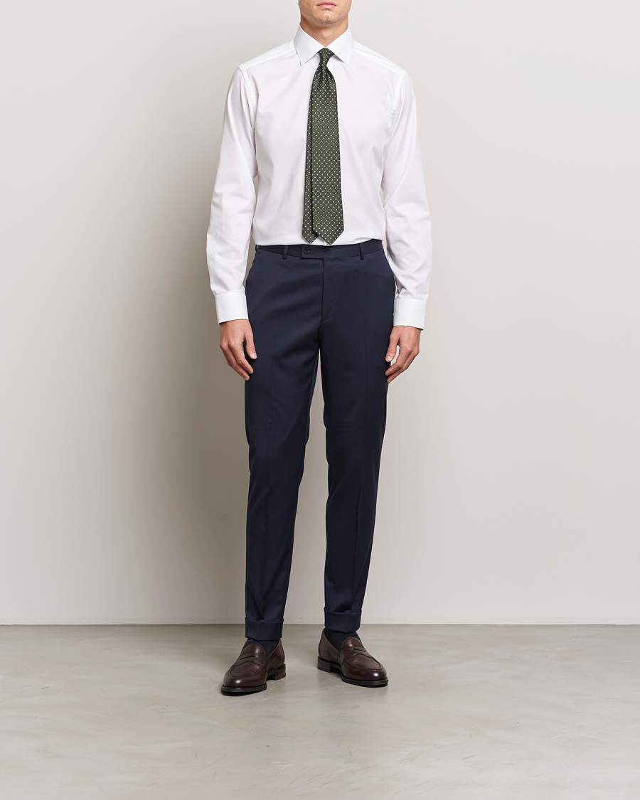 Herren | Hemden | Eton | Slim Fit Oxford Shirt White