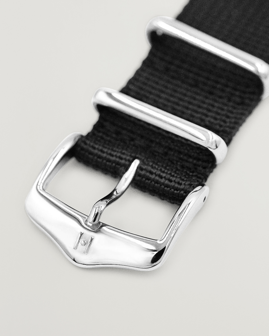 Herren | Uhrenarmband | HIRSCH | Rush Recycle Nato Watch Strap Black