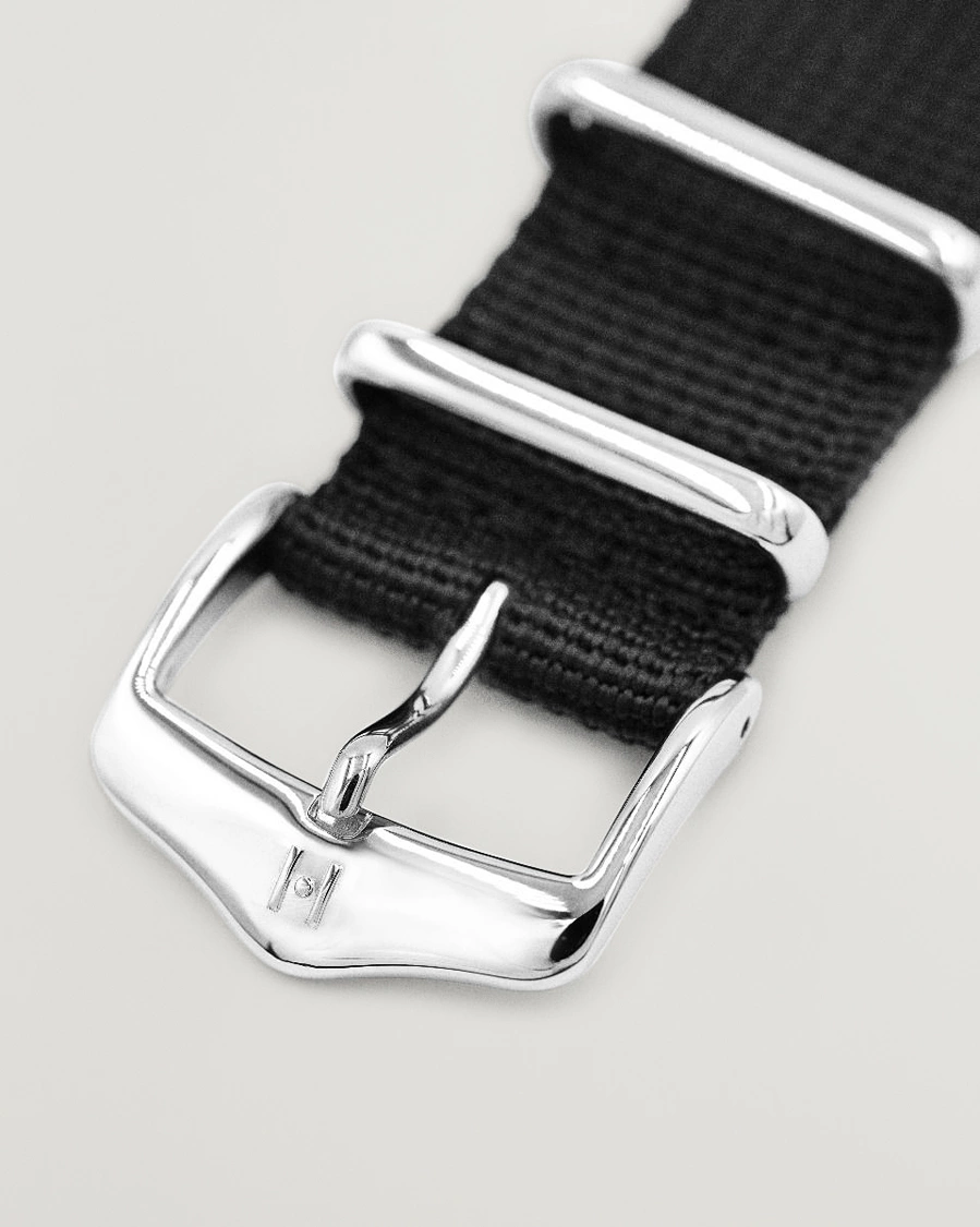 Herren | Uhrenarmband | HIRSCH | Rush Recycle Nato Watch Strap Black