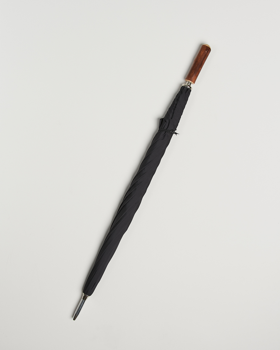 Herren | Regenschirme | Fox Umbrellas | Chestnut Straight Umbrella Black