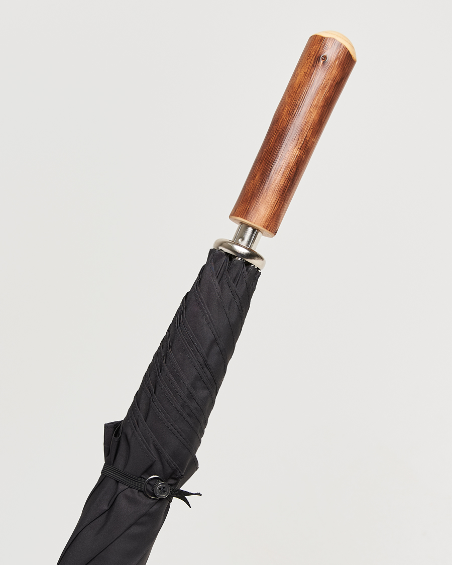Herren | Regenschirme | Fox Umbrellas | Chestnut Straight Umbrella Black