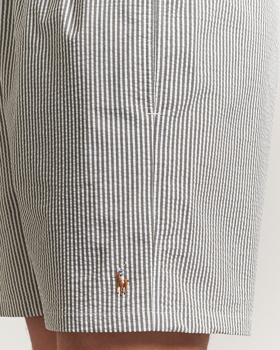 Herren | Badehosen | Polo Ralph Lauren | Traveler Seersucker Swimshorts New Olive