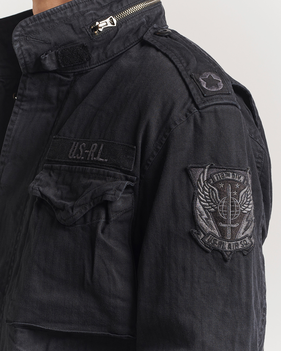 Herren | Jacken | Polo Ralph Lauren | Herringbone Field Jacket Polo Black