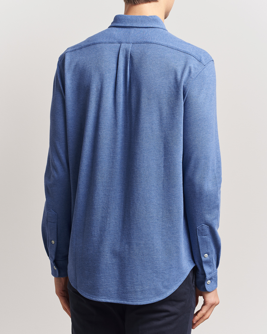 Herren | Hemden | Polo Ralph Lauren | Featherweight Mesh Shirt Faded Royal Heahter