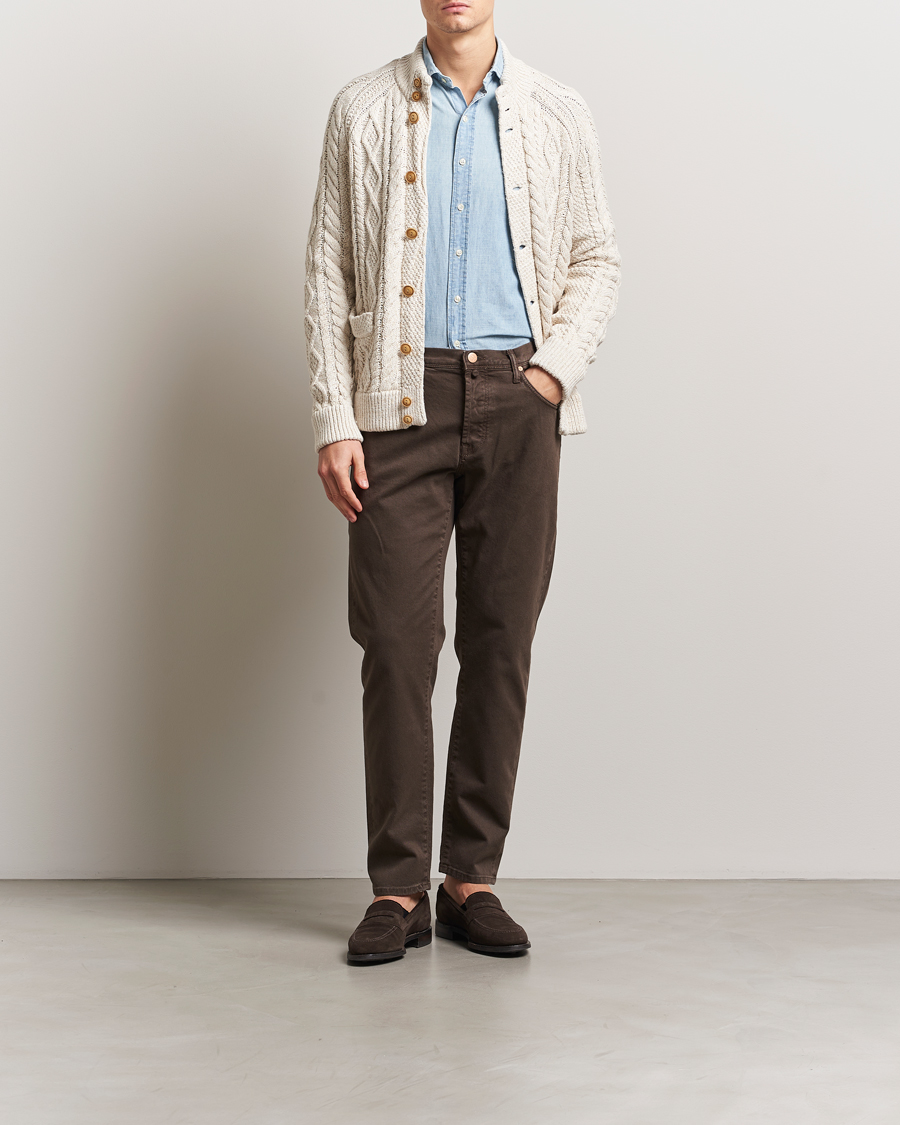 Herren | Pullover | Polo Ralph Lauren | Cotton Cardigan Cream Combo