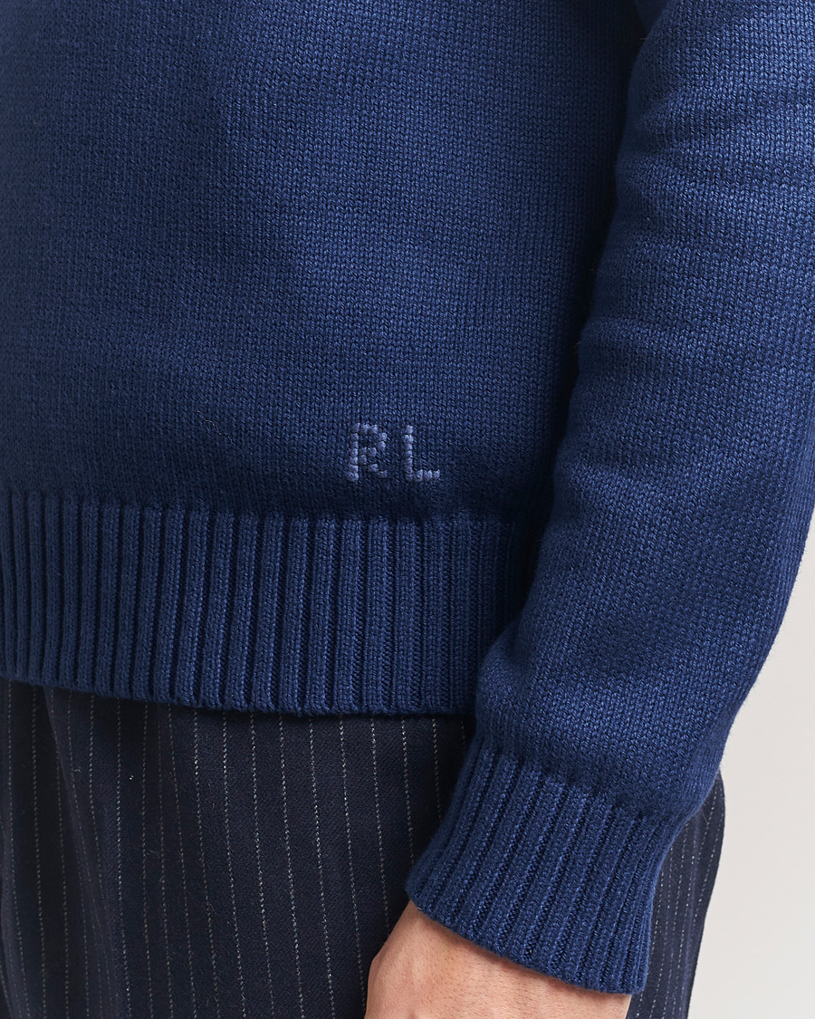 Herren | Pullover | Polo Ralph Lauren | Cotton Bear Pullover Freshwater Blue
