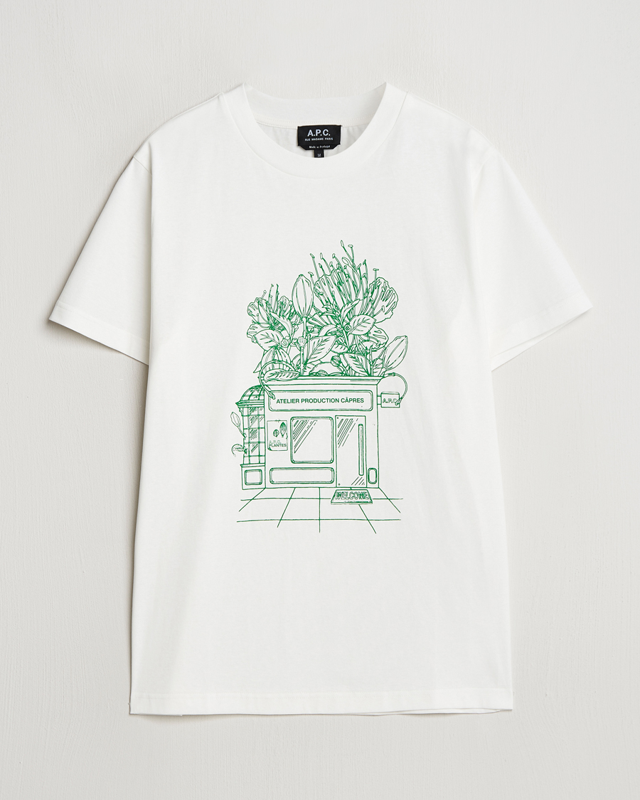 Herren | T-Shirts | A.P.C. | Magasin T-Shirt White