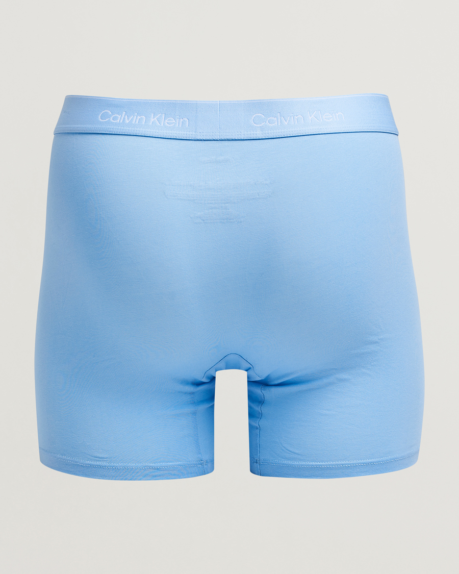 Herren | Unterwäsche | Calvin Klein | 3-Pack Icon Cotton Stretch Boxer Brief Black/Blue/Light Blue