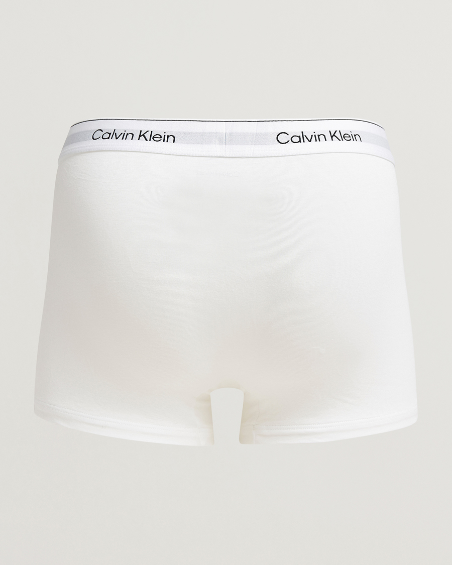 Herren | Unterwäsche | Calvin Klein | 3-Pack Icon Cotton Stretch Relaxed Trunk White
