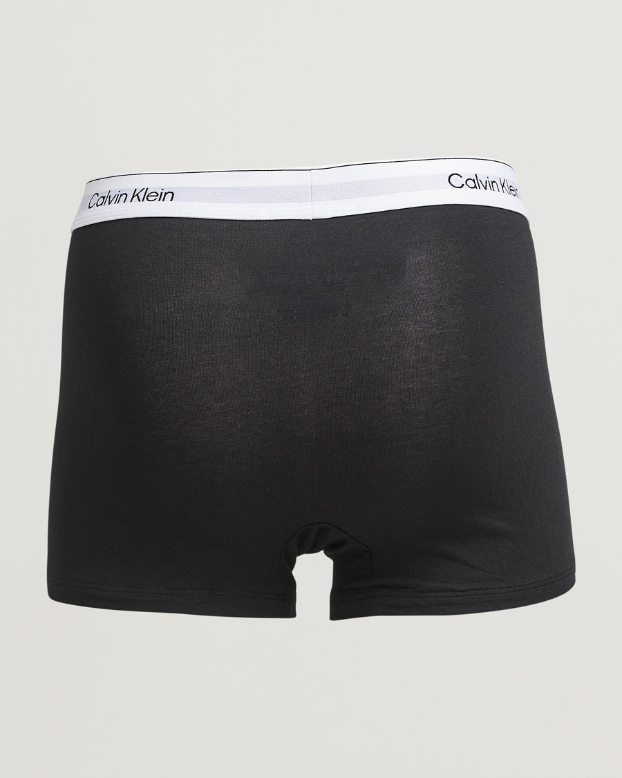 Herren | Unterwäsche | Calvin Klein | 3-Pack Icon Cotton Stretch Relaxed Trunk Black/White/Grey