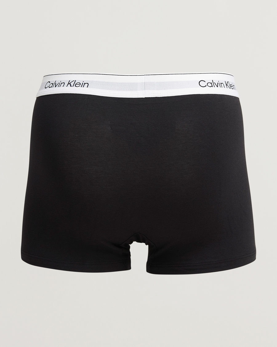 Herren | Unterwäsche | Calvin Klein | 3-Pack Icon Cotton Stretch Relaxed Trunk Black