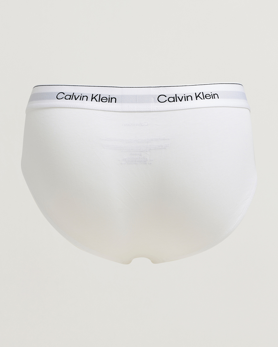 Herren | Unterwäsche | Calvin Klein | 3-Pack Icon Cotton Stretch Hip Brief White
