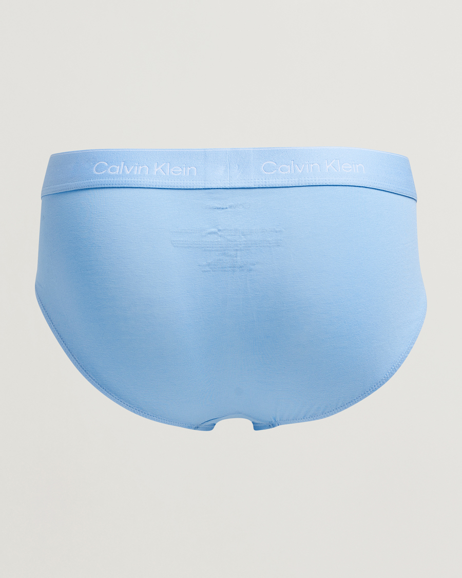 Herren | Unterwäsche | Calvin Klein | 3-Pack Icon Cotton Stretch Hip Brief Black/Blue/Light Blue