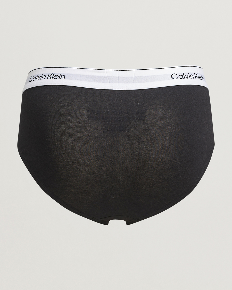 Herren | Unterwäsche | Calvin Klein | 3-Pack Icon Cotton Stretch Hip Brief Black