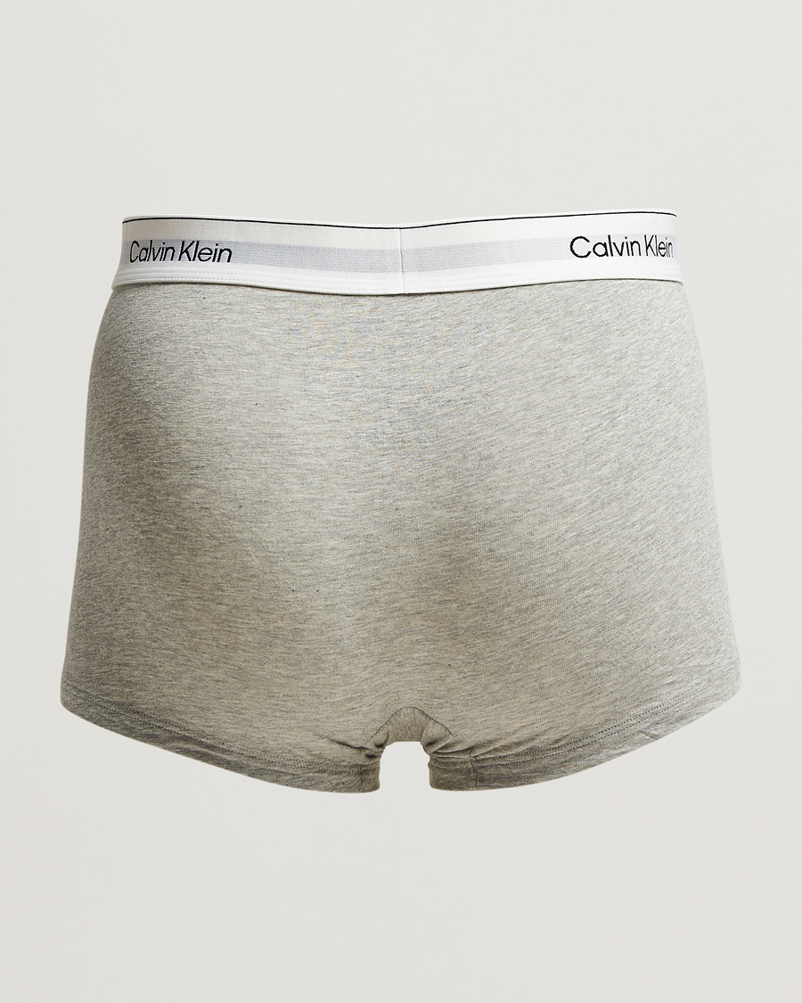 Herren | Unterwäsche | Calvin Klein | 5-Pack Icon Cotton Stretch Trunk Black/White/Grey