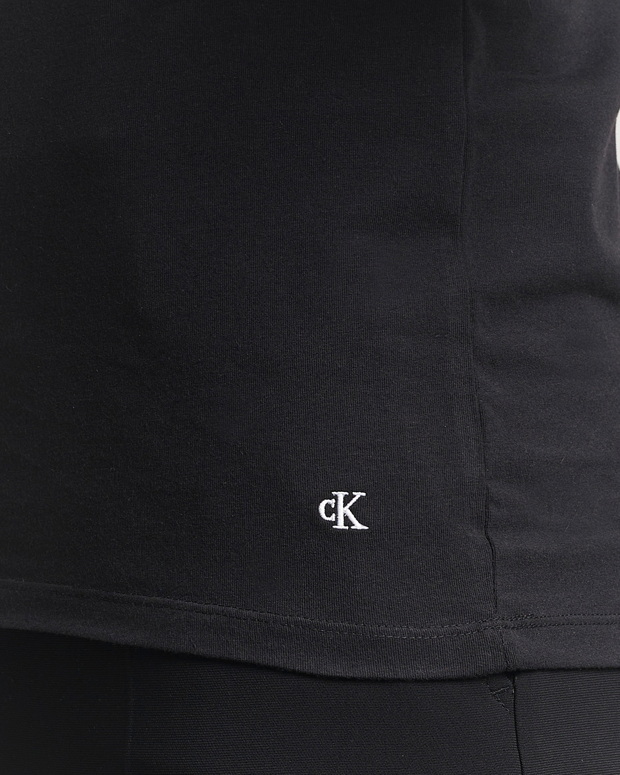 Herren | T-Shirts | Calvin Klein | 3-Pack Cotton Stretch Crew Neck T-Shirt White/Black/Grey