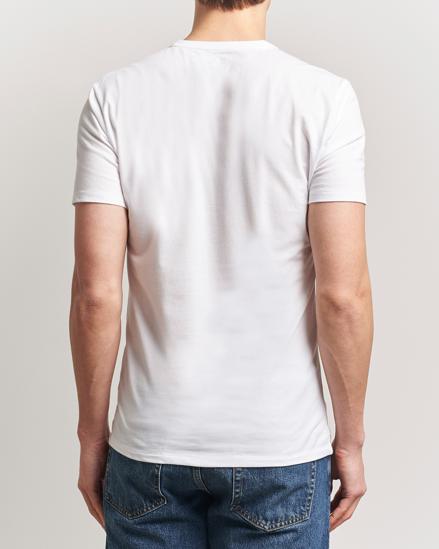 Herren | T-Shirts | Calvin Klein | 3-Pack Cotton Stretch V-Neck T-Shirt White