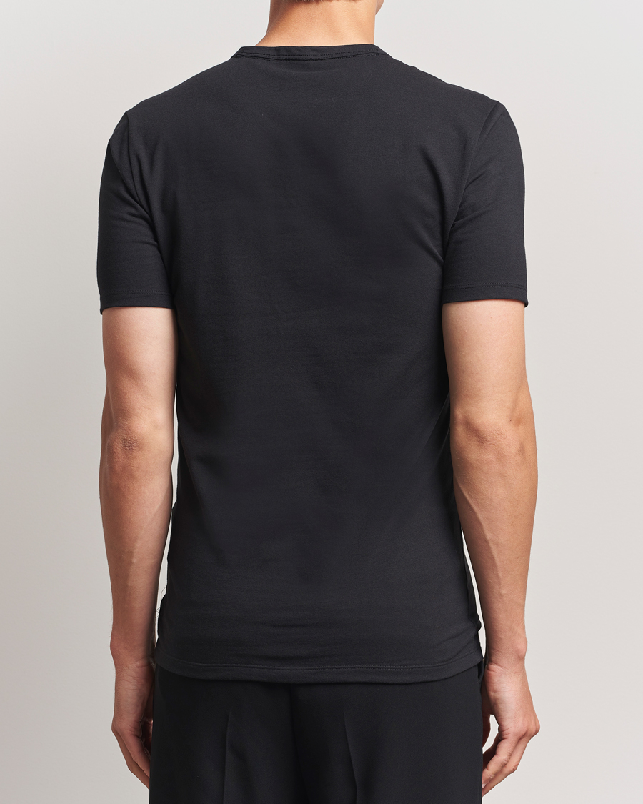 Herren | T-Shirts | Calvin Klein | 3-Pack Cotton Stretch V-Neck T-Shirt Black