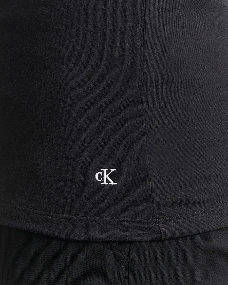 Herren | T-Shirts | Calvin Klein | 3-Pack Cotton Stretch V-Neck T-Shirt Black