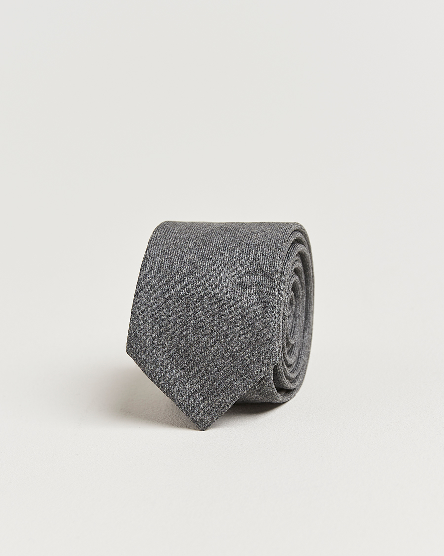 Herren | Krawatten | Thom Browne | Super 120s Wool Tie Medium Grey
