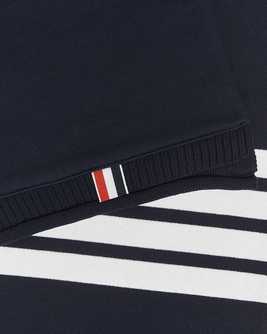 Herren | Thom Browne 4-Bar Scarf Navy | Thom Browne | 4-Bar Scarf Navy