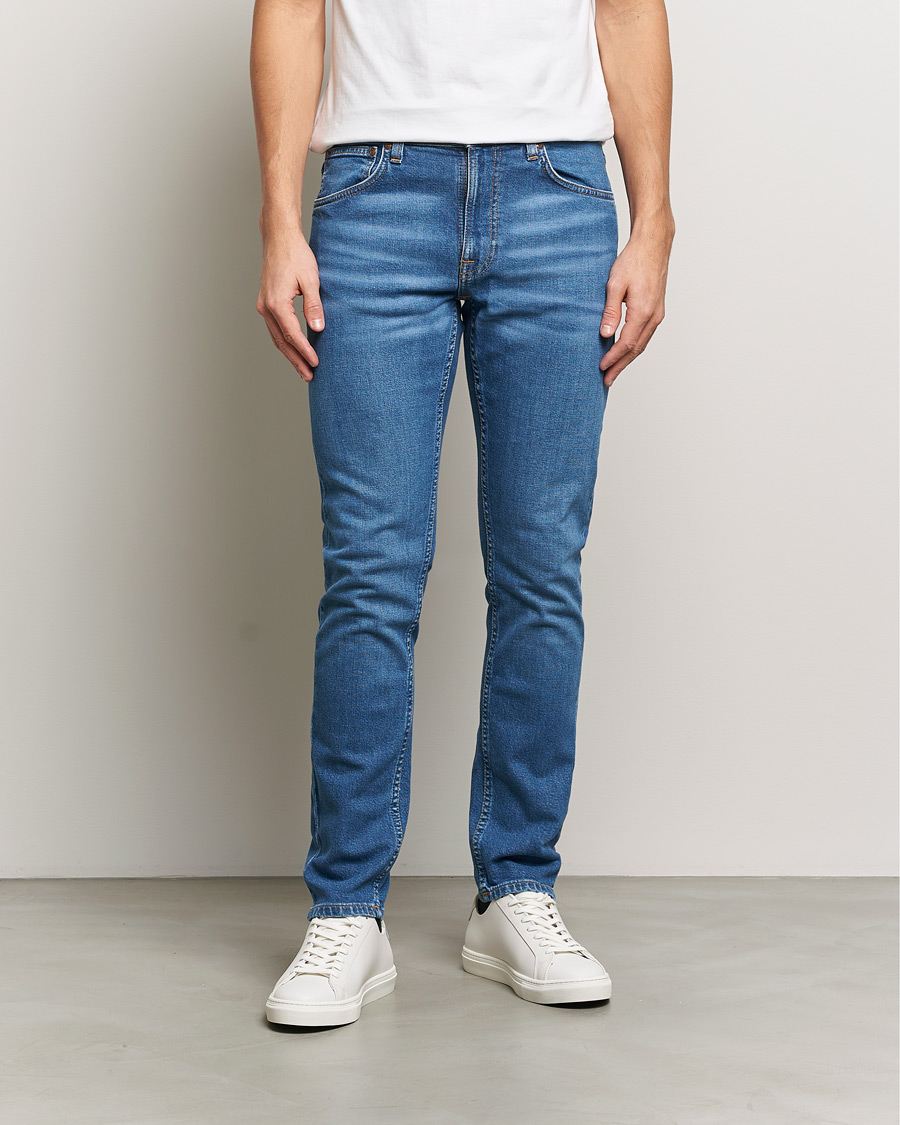 Herren | Jeans | Nudie Jeans | Lean Dean Jeans Broken Split