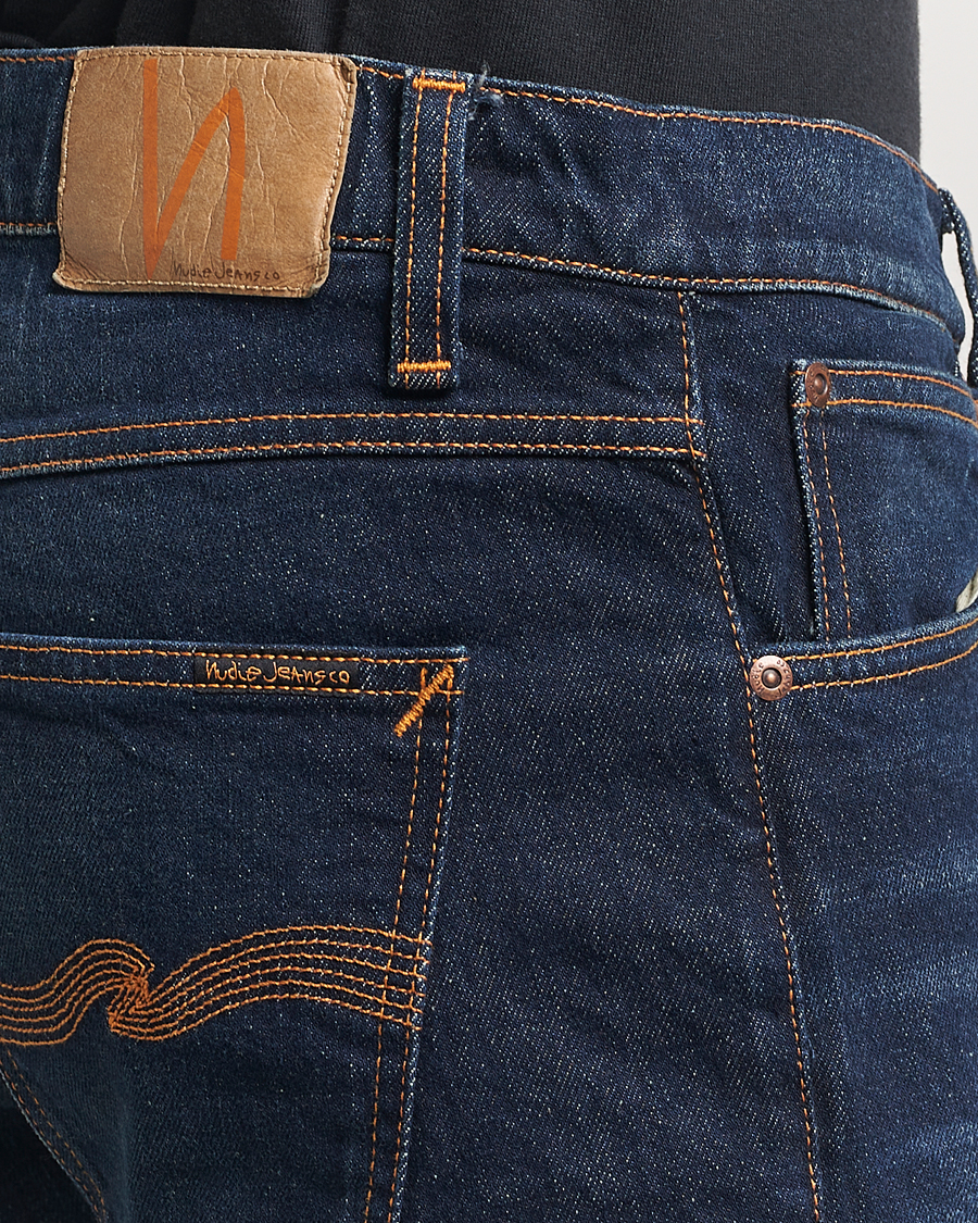 Herren | Jeans | Nudie Jeans | Lean Dean Jeans Blue Night