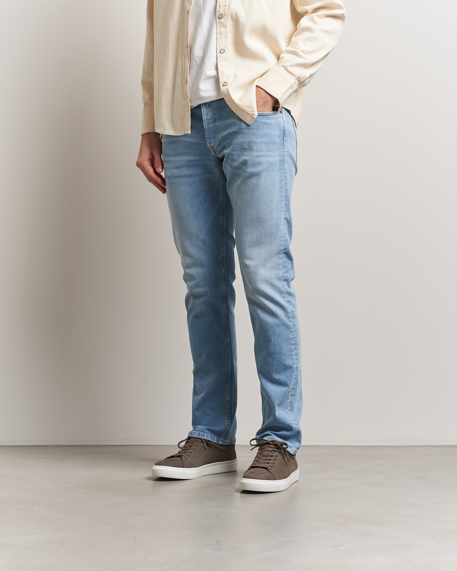 Herren | Jeans | Replay | Grover Straight Fit Stretch Jeans Light Blue