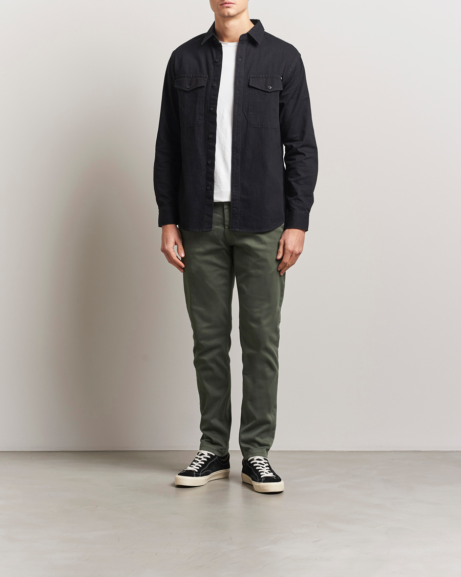 Herren | Hosen | Replay | Benni Hyperflex X-Lite Chinos Dark Green