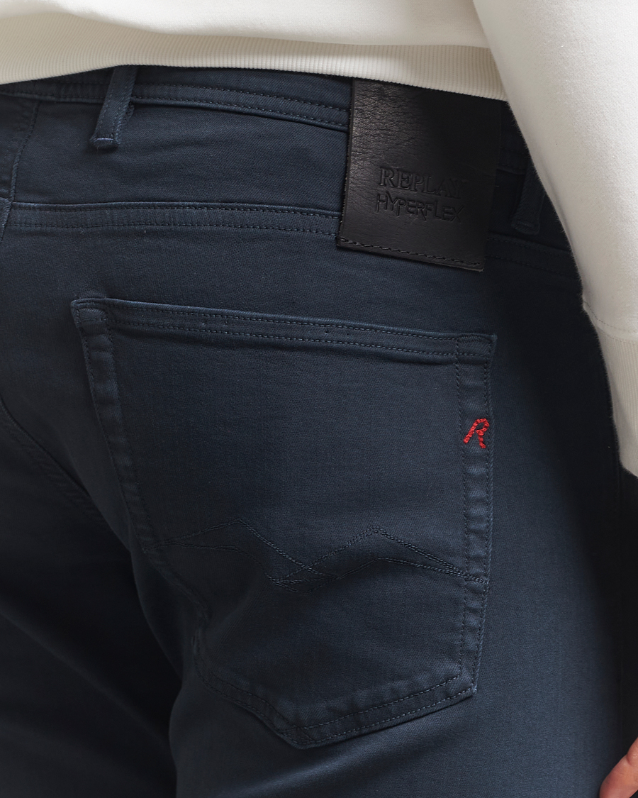 Herren | Hosen | Replay | Grover Hyperflex 5-Pocket Pants Navy