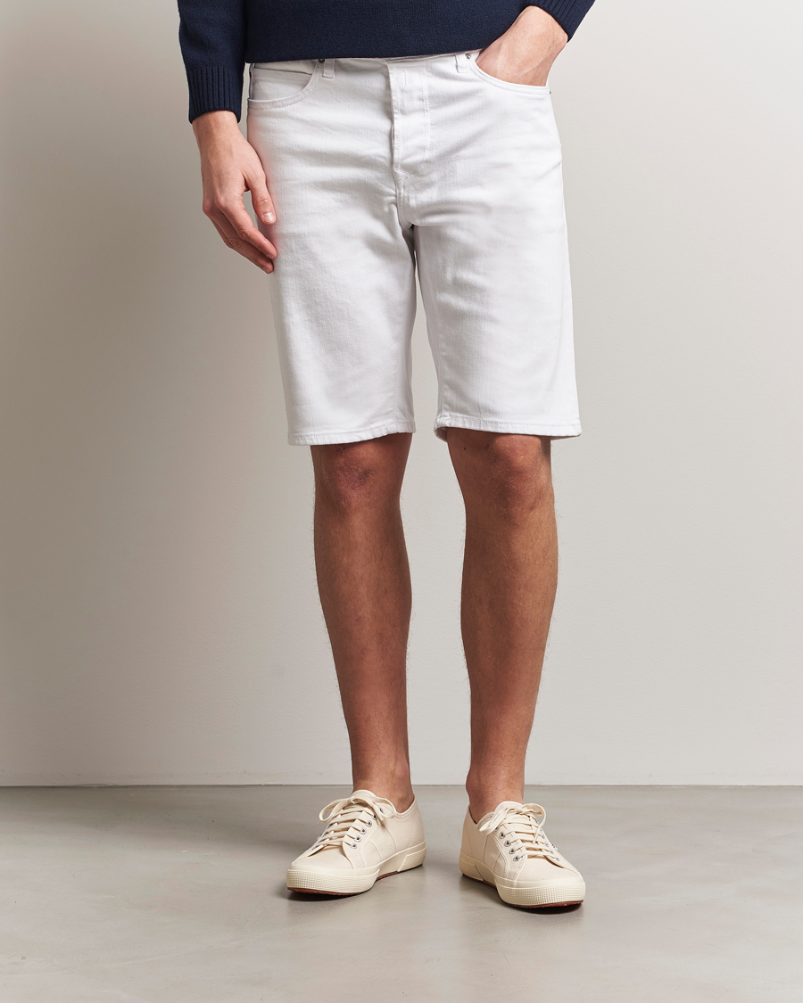 Herren | Shorts | Replay | RBJ981 Stretch Denim Shorts White
