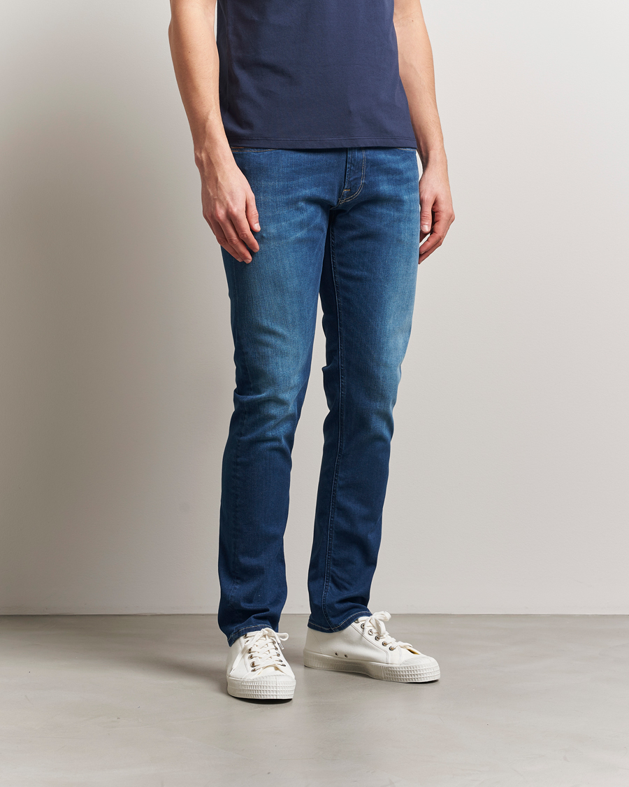 Herren | Jeans | Replay | Grover Straight Fit Hyperflex Jeans Medium Blue